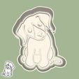 29-1.jpg Animals cookie cutters - #29 - dog (style 1)