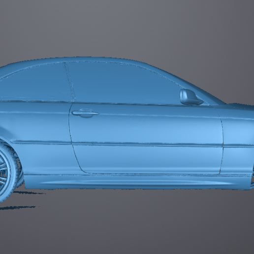 BMW E46 Coupe 3D scan 3D model