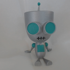 gir1.png Бесплатный STL файл Gir From Invader Zim・3D-печать объекта для загрузки