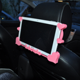 Capture_d_e_cran_2016-01-25_a__14.49.06.png Free STL file Tablet holder for car・Model to download and 3D print