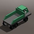 4.jpg TOY TRUCK CAR, 3D MODEL FREE DOWNLOAD, 3D PRINT PLASTIC, CAR FOR CHILDREN, DIY CAR ABS PRINTER