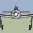 FW-190_front.jpg Free STL file Focke-Wulf 190 A8・Template to download and 3D print, 67bope
