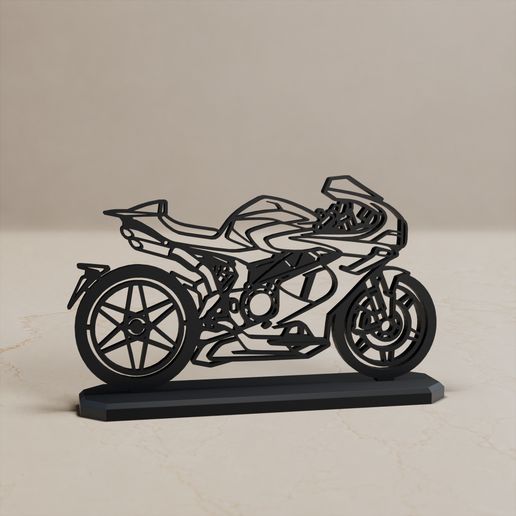 MV AGUSTA SUPERVELOCE 1000 MODELL STAND DECOR