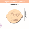 easter-pack-01-cookie-stamps-4.png Easter Cookie Stamps | Fondant Stamp Embosser | Polymer Clay Stamps | Icing Stamps | 3d Print Digital STL File | Stamp STL File