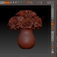3D model roses ZB.jpg Flores de rosas