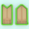 11.jpg ARMY BTS cookie cutter, ARMY- BTS, ARMY cookie cutter