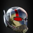 2.jpg Ant-Man Helmet for Cosplay 3D print model