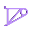 Peg_Board_Rod_Mount_0.75_Conduit_x_3.25.STL Organizador de barra de tablero de clavijas