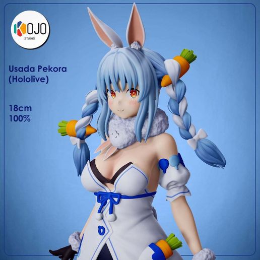 Usada Pekora フィギュア & ラバーチャーム 3個セット Amazon.com: Max Factory Hololive Production: Figura de