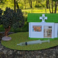 pharmacie3.JPG STL-Datei pharmacy・3D-druckbares Modell zum Herunterladen
