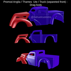 Proyecto-nuevo-2023-01-13T175451.922.png Fichier STL Promod Anglia / Thames Ute / Truck (avant séparé) - Carrosserie Drag・Design à télécharger et à imprimer en 3D