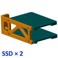 Free STL file External Hard Drive HDD 2.5 Stacker/Holder 📦・3D printable  model to download・Cults