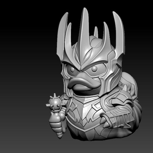 🦆 Rubber Duck - Sauron - Lord of the Rings - Halloween - 3D print