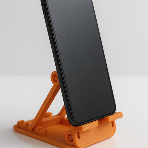 Stl File Cell Phone Holder 3d Print 3d Printed Cell Phone Holder
