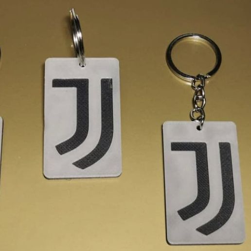 Juventus keychain 3D model
