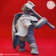 Loxodon_02c.jpg Loxodon Barbarian - Tabletop Miniature (Pre-Supported)