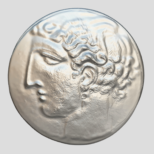Coin（scanned by Revopoint MINI） 3D model