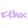 logo_Ethix.stl Logo3d Ethix