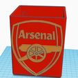 Pot-Arsenal-1.jpg ARSENAL Pen Jar// Pens Jar ARSENAL