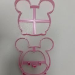 IMG-20220730-WA0023.jpg Файл STL Высечка и штамп Микки (Tsum Tsum)・3D модель для печати скачать