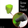20201016_123325.jpg Halloween - 3D Franky Tealight Holder_ Just 3D Print!