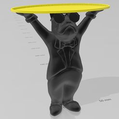 major-dog.jpg Fichier STL MAJORDOME DOG BULLDOG・Modèle imprimable en 3D à télécharger