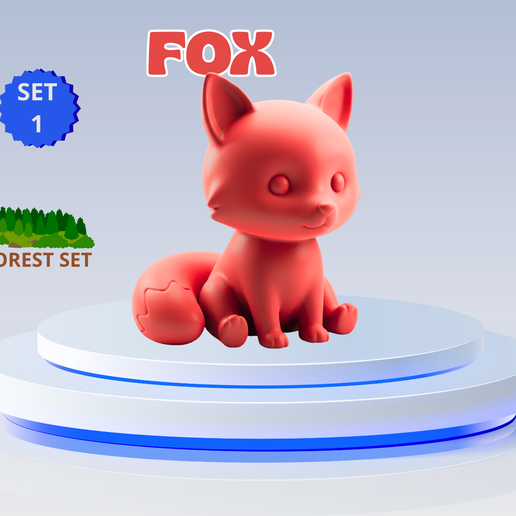 Cute Mini Fox - Commercial