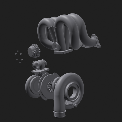 IMG_1256.png Bottom Mount Turbo for B Series Engine Model