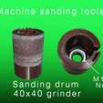 grinder.png Sanding tool - hand & machine