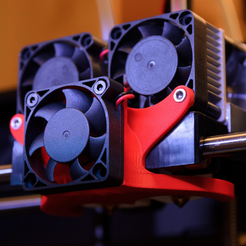 Capture d’écran 2017-02-24 à 17.43.06.png Free STL file Replicator 2X Cooling Fan Duct・3D printer model to download