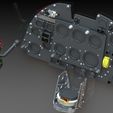 r13.jpg Spitfire Hight definition dashboard STL FILES 3D print model