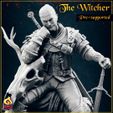 resize-the-witcher-4.jpg Geralt The Witcher - Fanart 150 mm