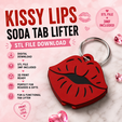 15541055-1c13-4f4d-a279-293f36142a69.png kissy lips soda tab lifter keychain 3MF file included
