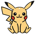 imagen-1.png STL file Llavero pikachu・3D printing design to download