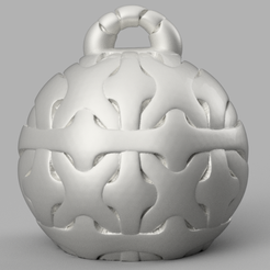 25 rendu 1 .png Fichier STL gratuit Boule de noel・Design à télécharger et à imprimer en 3D