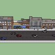 Osborne Village Scenic 2.JPG STL file PREMIUM N-Scale Building #3・3D printable model to download