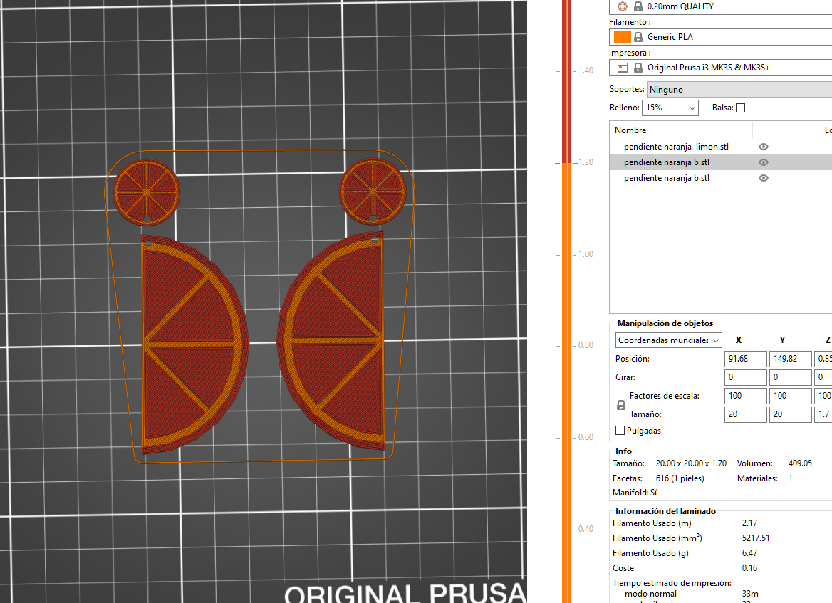 Sin-título.png Descargar archivo STL Pendientes naranja / limon • Diseño para la impresora 3D, amg3D