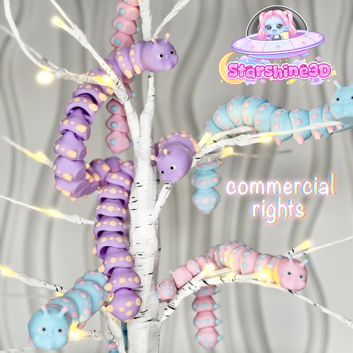 Articulated Caterpillar - Commercial Use 3D model