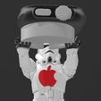 DOCK_CHARGER_APPLE-WATCH_STORMTROOPER_STAR_WARS.jpg Suporte Dock Station Apple Watch Stormtrooper Star Wars VERSÃO 2