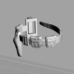 Luke-Endor-Belt-1.jpg Fichier STL CEINTURE VINTAGE STAR WARS KENNER LUKE SYWALKER & PRINCESSE LEIA (ENDOR)・Design pour imprimante 3D à télécharger