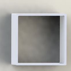 rendu 1.JPG Fichier STL gratuit The cube (Cube de rangement murale)・Design pour imprimante 3D à télécharger