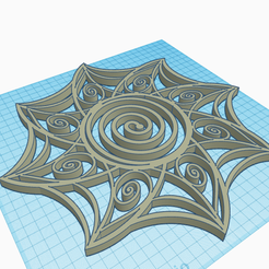 Smashing-Sango-Gaaris.png STL file Mandala Sun・3D printer design to download