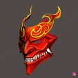 02.jpg Shan Hai Scrolls Jhin Mask - Jhin God - League Of Legends 3D print model