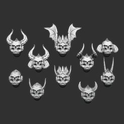 1.jpg 3D file Exalted Knights of the Haunt・3D printing model to download
