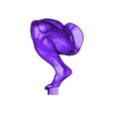 venom_right_leg.stl Venom Spiderman Marvel