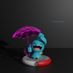 Wynaut.png Fichier STL Modèle d'impression 3D du pokémon Wynaut・Objet pour impression 3D à télécharger