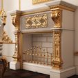 Classic-Dinning-Room-01-White-7.jpg Classic Dinning Room 01 White and Gold