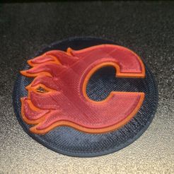 IMG_7066.jpg STL file Calgary Flames Emblem / Logo・3D printer design to download