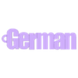 german.stl PACK OF NAME KEY RINGS (100 NAMES) VOLUME 2