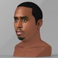 untitled.172.jpg P Diddy bust ready for full color 3D printing